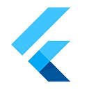 Flutter logo icon representing cross-platform development