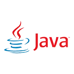 Java brand logo with coffee cup symbol