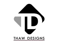 Logo of Thaw Designs featuring a stylized ‘TD’ in a geometric shape.