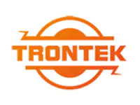 Orange logo of Trontek Brand