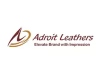 Logo of Adroit Leathers showcasing brand identity