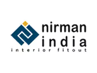 Logo of Nirman India, a company specializing in interior fitouts.