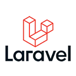 Laravel framework logo featuring a stylized 'L' in red and black.