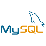 MySQL logo with dolphin icon
