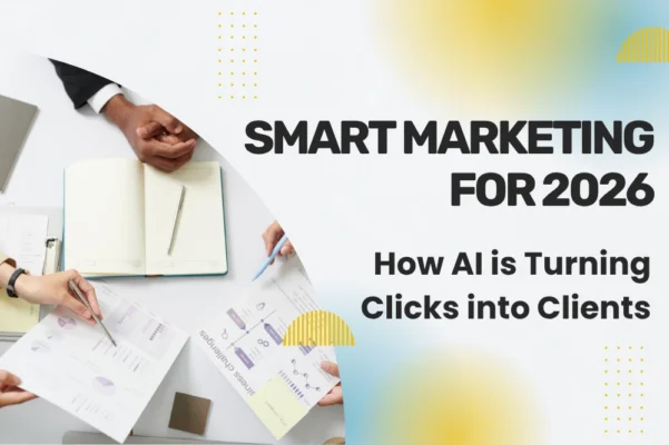 Team discussing smart marketing strategies with charts and notes.