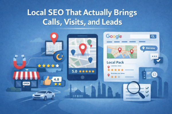 Local SEO That Actually Brings Calls, Visits, and Leads
