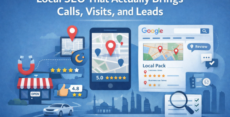Local SEO That Actually Brings Calls, Visits, and Leads