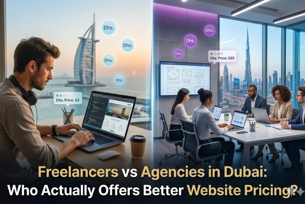 Freelancers vs Agencies in Dubai Who Actually Offers Better Website Pricing