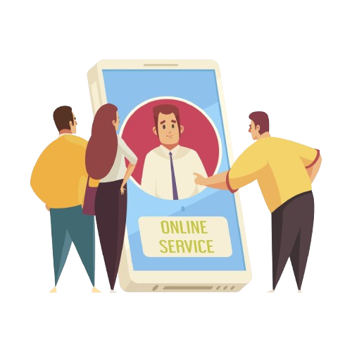 A visual representation of multiple online services, emphasizing their accessibility and user-friendly features.
